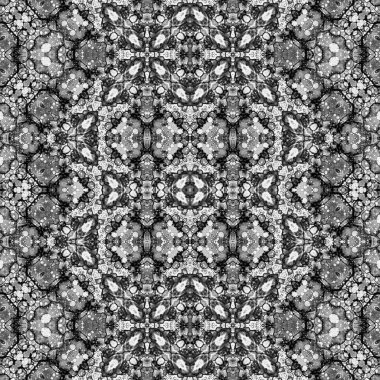 Kusursuz soyut desen. Kusursuz soyut bir arkaplan. Kaotik doku. Mandala