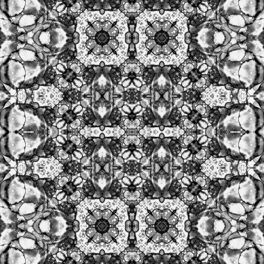 Kusursuz soyut desen. Kusursuz soyut bir arkaplan. Kaotik doku. Mandala