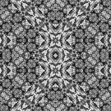 Kusursuz soyut desen. Kusursuz soyut bir arkaplan. Kaotik doku. Mandala