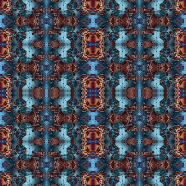 Kusursuz soyut desen. Kusursuz soyut bir arkaplan. Kaotik doku. Mandala