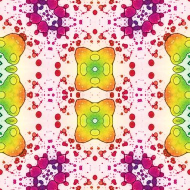 Kusursuz soyut desen. Kusursuz soyut bir arkaplan. Kaotik doku. Mandala