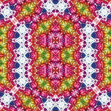 Kusursuz soyut desen. Kusursuz soyut bir arkaplan. Kaotik doku. Mandala