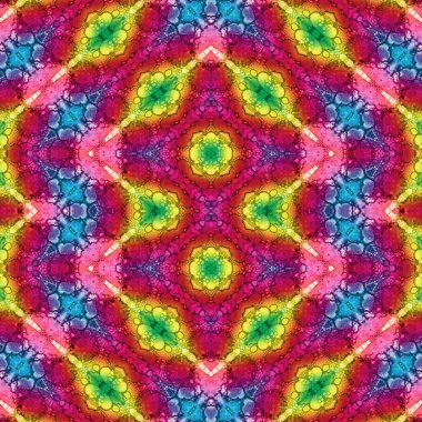 Kusursuz soyut desen. Kusursuz soyut bir arkaplan. Kaotik doku. Mandala