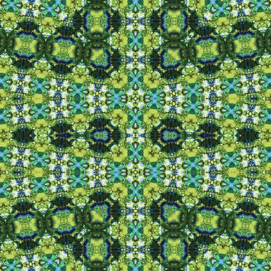 Kusursuz soyut desen. Kusursuz soyut bir arkaplan. Kaotik doku. Mandala