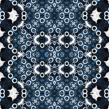 Kusursuz soyut desen. Kusursuz soyut bir arkaplan. Kaotik doku. Mandala