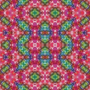 Kusursuz soyut desen. Kusursuz soyut bir arkaplan. Kaotik doku. Mandala