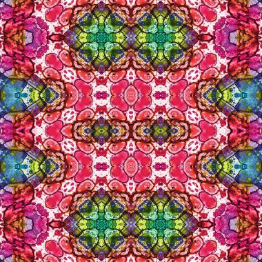 Kusursuz soyut desen. Kusursuz soyut bir arkaplan. Kaotik doku. Mandala