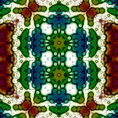 Kusursuz soyut desen. Kusursuz soyut bir arkaplan. Kaotik doku. Mandala