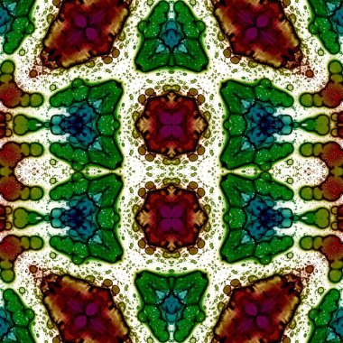 Kusursuz soyut desen. Kusursuz soyut bir arkaplan. Kaotik doku. Mandala