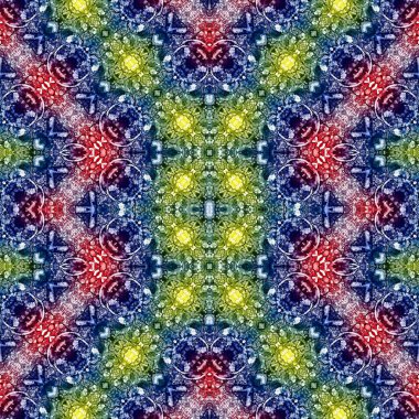 Kusursuz soyut desen. Kusursuz soyut bir arkaplan. Kaotik doku. Mandala