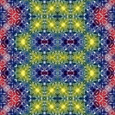 Kusursuz soyut desen. Kusursuz soyut bir arkaplan. Kaotik doku. Mandala