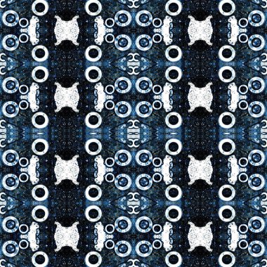 Kusursuz soyut desen. Kusursuz soyut bir arkaplan. Kaotik doku. Mandala