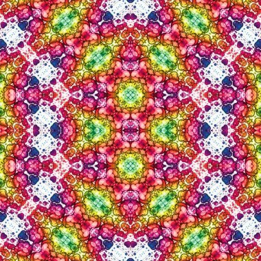 Kusursuz soyut desen. Kusursuz soyut bir arkaplan. Kaotik doku. Mandala