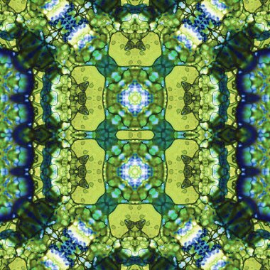 Kusursuz soyut desen. Kusursuz soyut bir arkaplan. Kaotik doku. Mandala