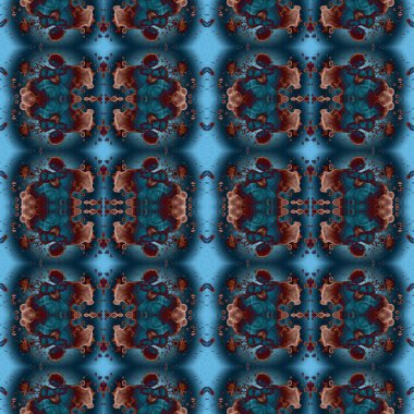 Kusursuz soyut desen. Kusursuz soyut bir arkaplan. Kaotik doku. Mandala