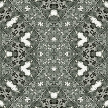 Kusursuz soyut desen. Kusursuz soyut bir arkaplan. Kaotik doku. Mandala