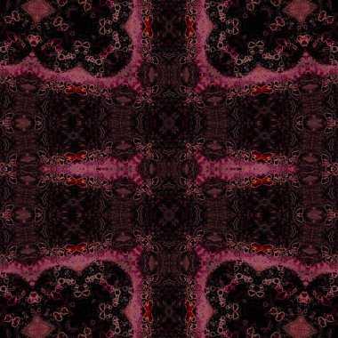 Kusursuz soyut desen. Kusursuz soyut bir arkaplan. Kaotik doku. Mandala