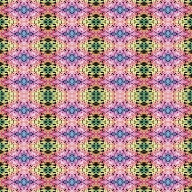 Kusursuz soyut desen. Kusursuz soyut bir arkaplan. Kaotik doku. Mandala