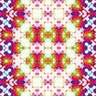 Kusursuz soyut desen. Kusursuz soyut bir arkaplan. Kaotik doku. Mandala