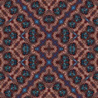 Kusursuz soyut desen. Kusursuz soyut bir arkaplan. Kaotik doku. Mandala