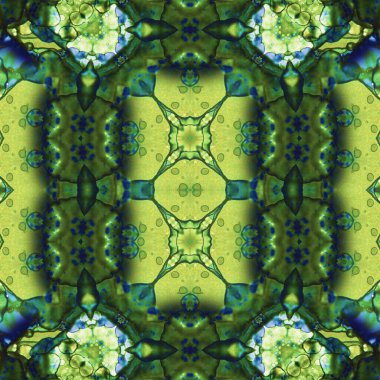 Kusursuz soyut desen. Kusursuz soyut bir arkaplan. Kaotik doku. Mandala