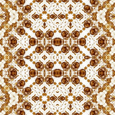 Kusursuz soyut desen. Kusursuz soyut bir arkaplan. Kaotik doku. Mandala