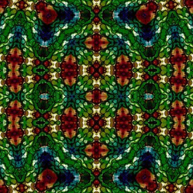 Kusursuz soyut desen. Kusursuz soyut bir arkaplan. Kaotik doku. Mandala