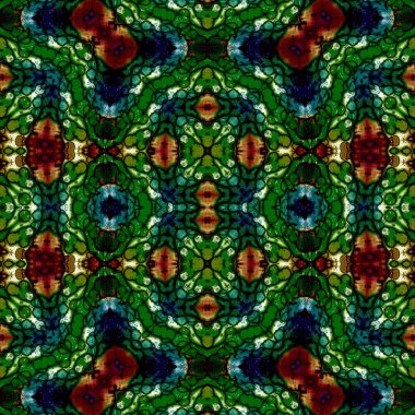 Kusursuz soyut desen. Kusursuz soyut bir arkaplan. Kaotik doku. Mandala