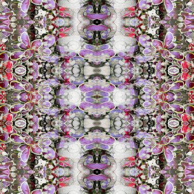 Kusursuz soyut desen. Kusursuz soyut bir arkaplan. Kaotik doku. Mandala