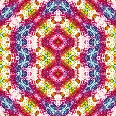 Kusursuz soyut desen. Kusursuz soyut bir arkaplan. Kaotik doku. Mandala