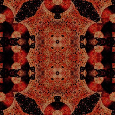 Kusursuz soyut desen. Kusursuz soyut bir arkaplan. Kaotik doku. Mandala