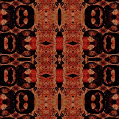 Kusursuz soyut desen. Kusursuz soyut bir arkaplan. Kaotik doku. Mandala