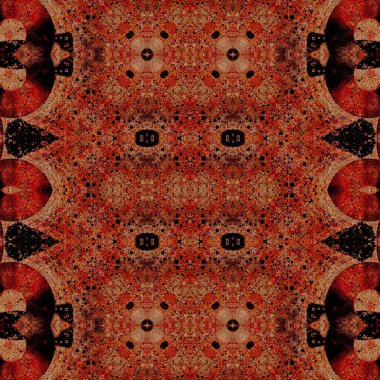 Kusursuz soyut desen. Kusursuz soyut bir arkaplan. Kaotik doku. Mandala