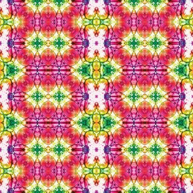 Kusursuz soyut desen. Kusursuz soyut bir arkaplan. Kaotik doku. Mandala