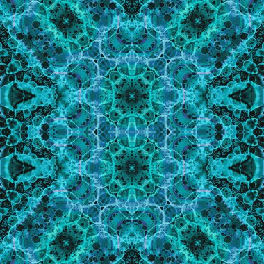 Kusursuz soyut desen. Kusursuz soyut bir arkaplan. Kaotik doku. Mandala