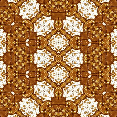 Kusursuz soyut desen. Kusursuz soyut bir arkaplan. Kaotik doku. Mandala