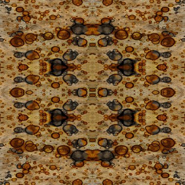 Kusursuz soyut desen. Kusursuz soyut bir arkaplan. Kaotik doku. Mandala