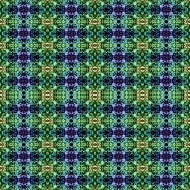 Kusursuz soyut desen. Kusursuz soyut bir arkaplan. Kaotik doku. Mandala