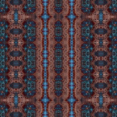 Kusursuz soyut desen. Kusursuz soyut bir arkaplan. Kaotik doku. Mandala