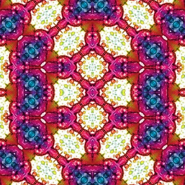 Kusursuz soyut desen. Kusursuz soyut bir arkaplan. Kaotik doku. Mandala