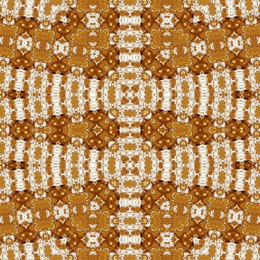 Kusursuz soyut desen. Kusursuz soyut bir arkaplan. Kaotik doku. Mandala