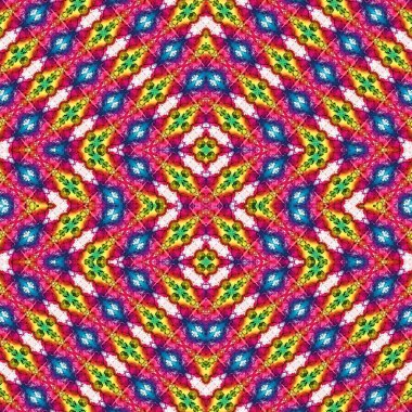 Kusursuz soyut desen. Kusursuz soyut bir arkaplan. Kaotik doku. Mandala