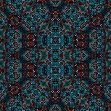 Kusursuz soyut desen. Kusursuz soyut bir arkaplan. Kaotik doku. Mandala