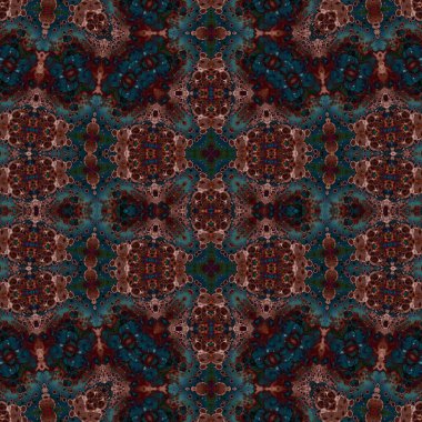 Kusursuz soyut desen. Kusursuz soyut bir arkaplan. Kaotik doku. Mandala