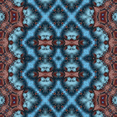 Kusursuz soyut desen. Kusursuz soyut bir arkaplan. Kaotik doku. Mandala