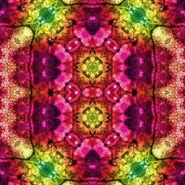 Kusursuz soyut desen. Kusursuz soyut bir arkaplan. Kaotik doku. Mandala