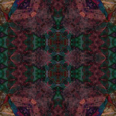 Kusursuz soyut desen. Kusursuz soyut bir arkaplan. Kaotik doku. Mandala