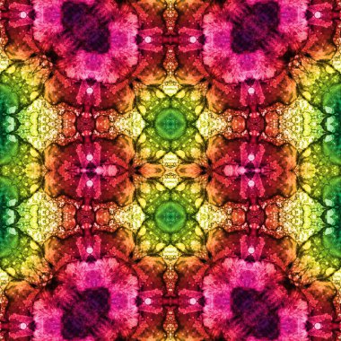 Kusursuz soyut desen. Kusursuz soyut bir arkaplan. Kaotik doku. Mandala