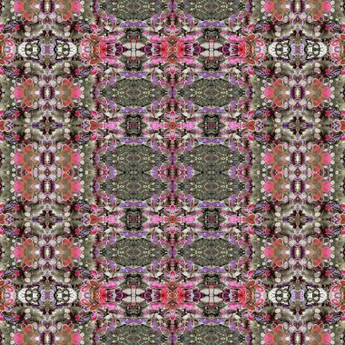 Kusursuz soyut desen. Kusursuz soyut bir arkaplan. Kaotik doku. Mandala