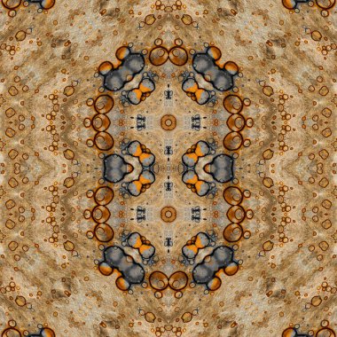 Kusursuz soyut desen. Kusursuz soyut bir arkaplan. Kaotik doku. Mandala